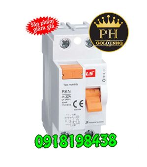 Cầu dao chống rò LS RKN 1P+N 32A