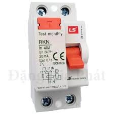 Cầu dao chống rò LS RKN 1P+N 63A