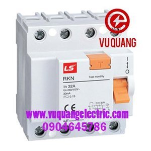 Cầu dao chống rò LS RKN 3P+N 25A