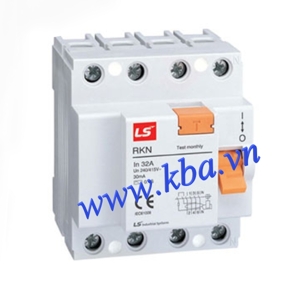 Cầu dao chống rò LS RKN 3P+N 25A