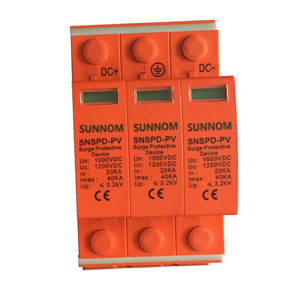 Cầu dao chống sét DC SNSPD-PV - 1000VDC 40kA 3P