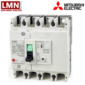 Cầu dao ELCB Mitsubishi NV125-HV - 125A 30mA 50kA 4P