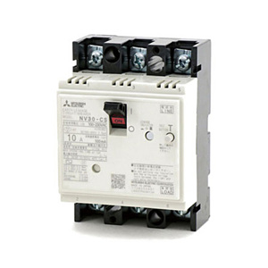 Cầu dao ELCB Mitsubishi NV30-CS - 10A 100mA 2.5kA 3P