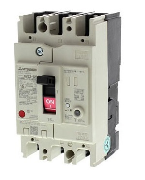 Cầu dao ELCB Mitsubishi NV32-SV - 30A 30mA 5kA 3P