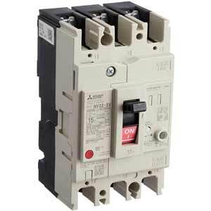 Cầu dao ELCB Mitsubishi NV32-SV - 15A 5kA 30mA 3P