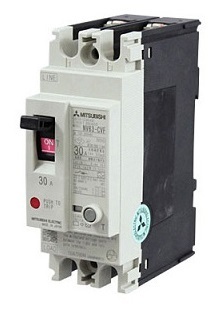 Cầu dao ELCB Mitsubishi NV63-CV - 40A 30mA 7.5kA 2P