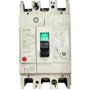 Cầu dao ELCB Mitsubishi NV63-CV - 40A 7.5kA 30mA 3P