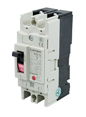 Cầu dao ELCB Mitsubishi NF32-SV - 10A 7.5kA 2P