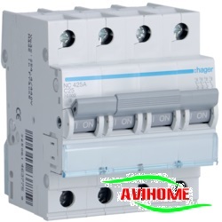 Cầu dao Hager 4 pha 63A NC463A