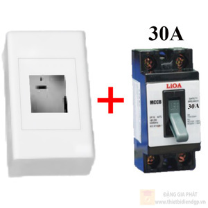 Cầu dao Lioa MCCB2P1E - 30A