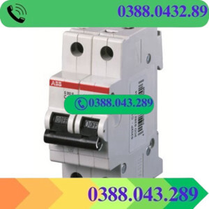 Cầu dao MCB ABB S202P-C10 25KA 10A 2P