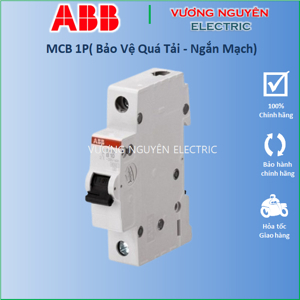 Cầu dao MCB ABB SH201-C50 - 6KA 50A 1P