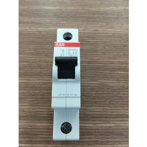 Cầu dao MCB ABB SH201L-C40 4.5KA 40A 1P