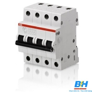 Cầu dao MCB ABB SH204L-C10 - 4.5KA 10A 4P