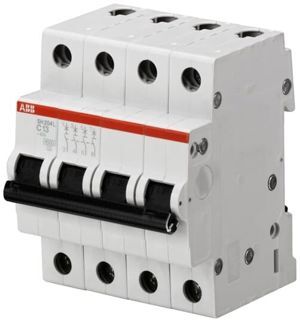 Cầu dao MCB ABB SH204L-C6 - 4.5KA 6A 4P