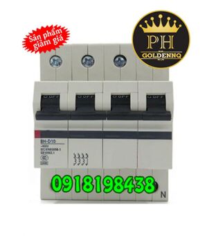 Cầu dao MCB Mitsubishi BH-D10 C N - 63A 10kA 4P