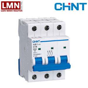 Cầu dao MCB Chint NB1-63 3P 10A