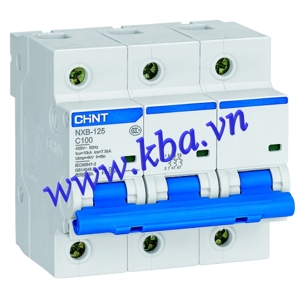 Cầu dao MCB Chint NXB-125 - 100A 10kA 3P