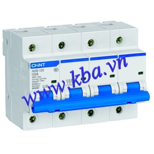 Cầu dao MCB Chint NXB-125 - 125A 10kA 4P