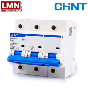 Cầu dao MCB Chint NXB-125 - 3P, 63A, 10KA