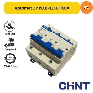 Cầu dao MCB Chint NXB-125 - 80A 10kA 3P