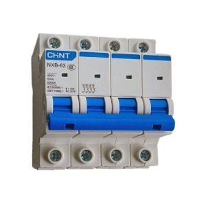 Cầu dao MCB Chint NXB-63 - 16A 6KA 4P