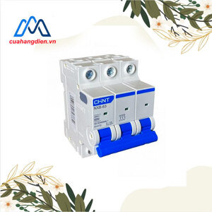 Cầu dao MCB Chint NXB-63 - 16A 6KA 3P
