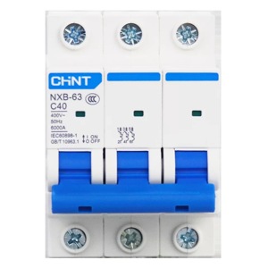 Cầu dao MCB Chint NXB-63 - 16A 6KA 3P