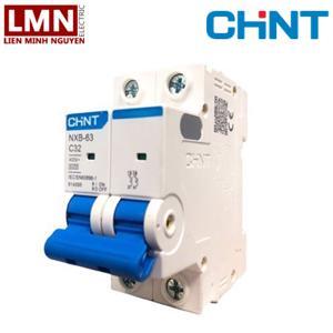 Cầu dao MCB Chint NXB-63 - 2A 6KA 2P