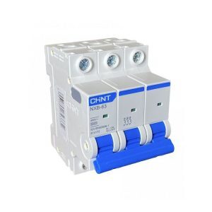 Cầu dao MCB Chint NXB-63 - 3P 10A 6kA