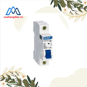 Cầu dao MCB Chint NXB-63 - 6A 6KA 1P