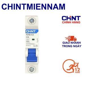 Cầu dao MCB Chint NXB-63 - 6A 6KA 1P