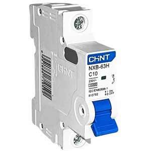 Cầu dao MCB Chint NXB-63H 1P 10A