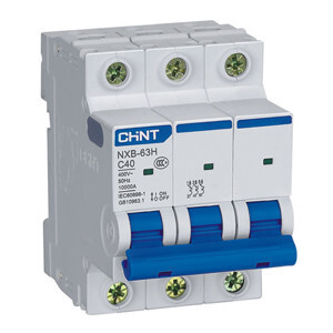 Cầu dao MCB Chint NXB-63H 3P 25A