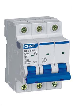 Cầu dao MCB Chint NXB-63H 3P 40A