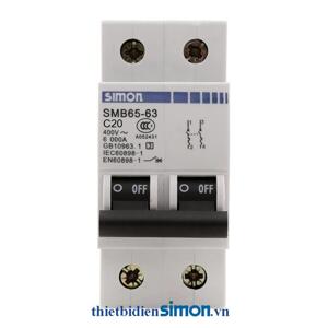 Cầu dao MCB DC Suntree SL7-63C20 - 20A 800VDC 2P