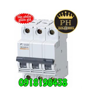 Cầu dao MCB Fuji BC63E0C - 25A 10kA 3P