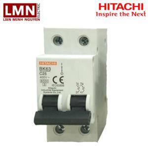 Cầu dao MCB Hitachi BK63 2P 10A