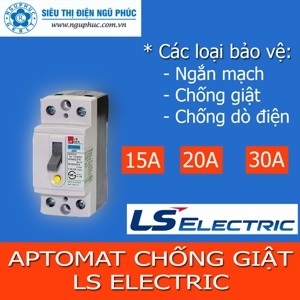 Cầu dao MCB LS 32KGRd - 30A, 2.5kA, 2P