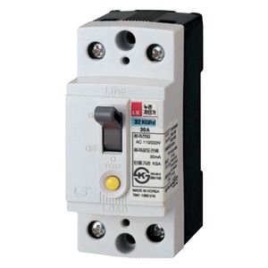 Cầu dao MCB LS 32KGRd - 30A, 2.5kA, 2P