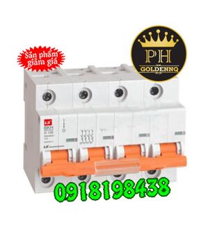 Cầu dao MCB LS BKH - 100A 10kA 4P