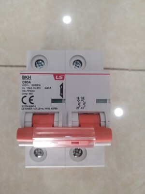 Cầu dao MCB LS BKH - 80A 10kA 2P