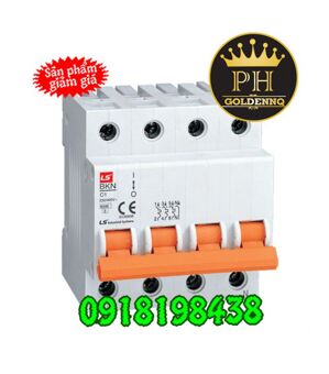 Cầu dao MCB LS BKN - 10A 6kA 4P