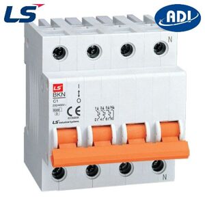 Cầu dao MCB LS BKN - 16A 6kA 4P