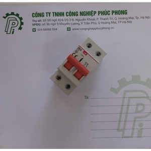 Cầu dao MCB LS BKN - 20A 6kA 2P