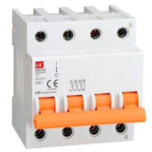 Cầu dao MCB LS BKN - 40A 6kA 4P