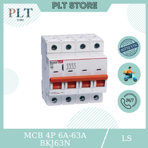 Cầu dao MCB LS BKN - 6A 6kA 4P