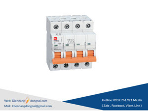 Cầu dao MCB LS BKN-b - 10A 10kA 4P