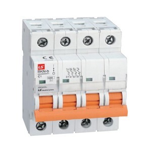 Cầu dao MCB LS BKN-b - 50A 10kA 4P