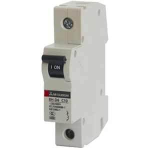 Cầu dao MCB Mitsubishi BH-D6 C N - 10A 6kA 1P